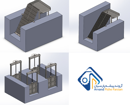 پروژه دریچه های اب و فاضلاب copy